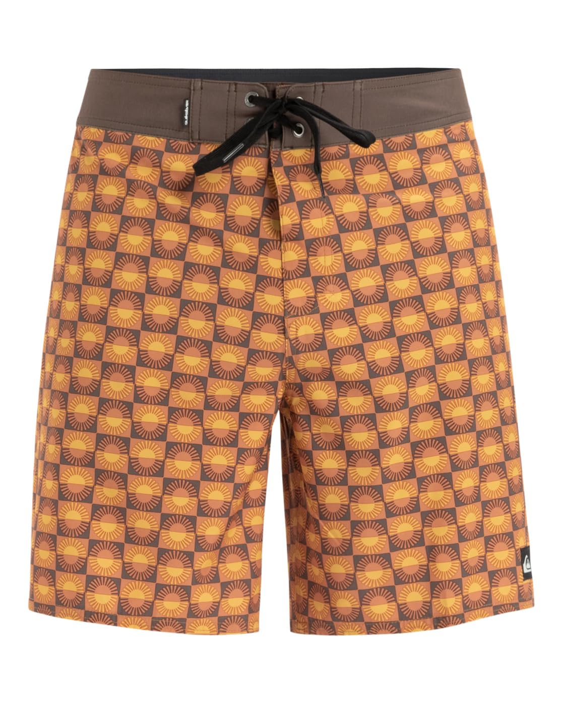 Quiksilver Boardshorts SURFSILK Straight Leg 18 Men Brown 34