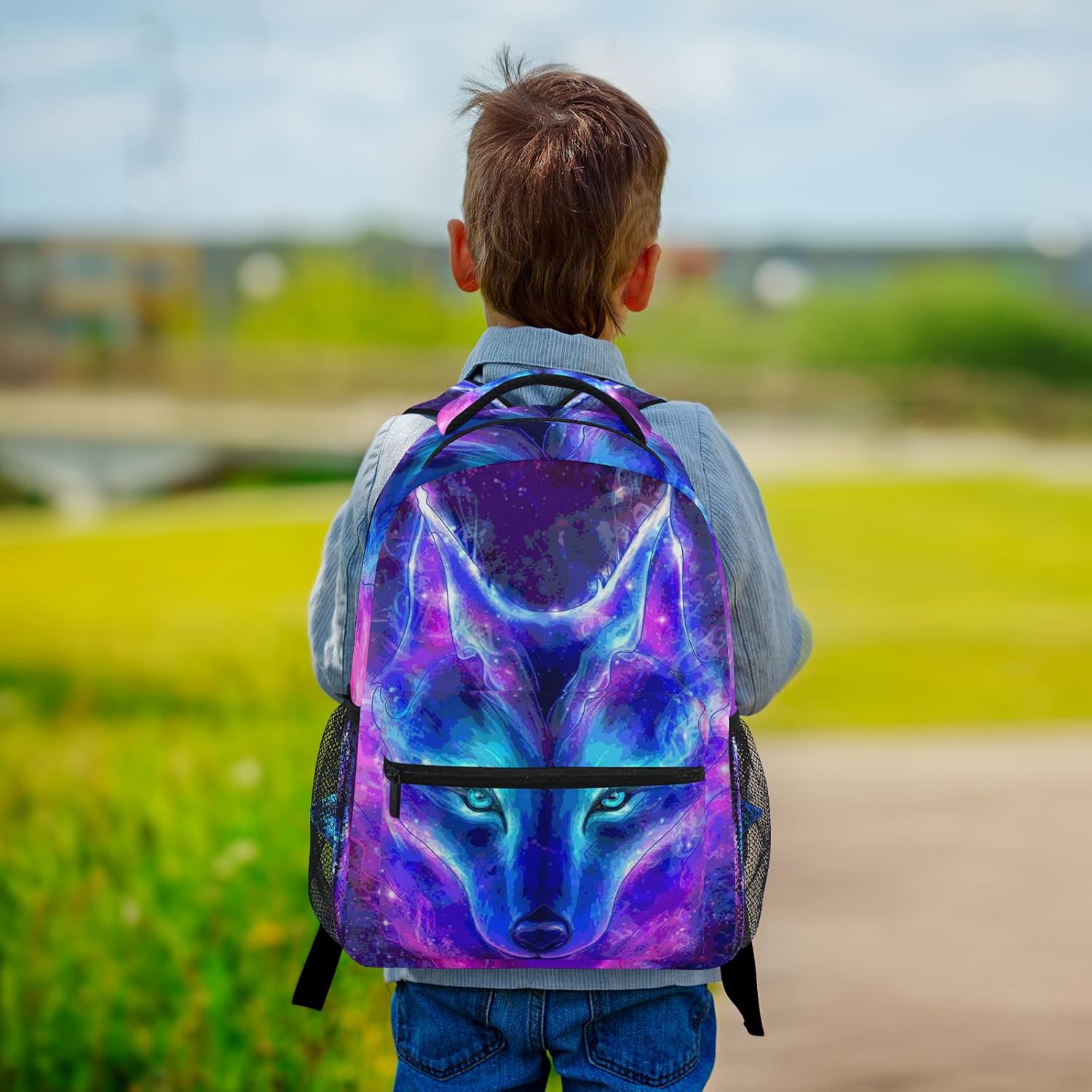 ALAZA Kids Backpacks Wolf Boys Backpacks for UK Ubuy