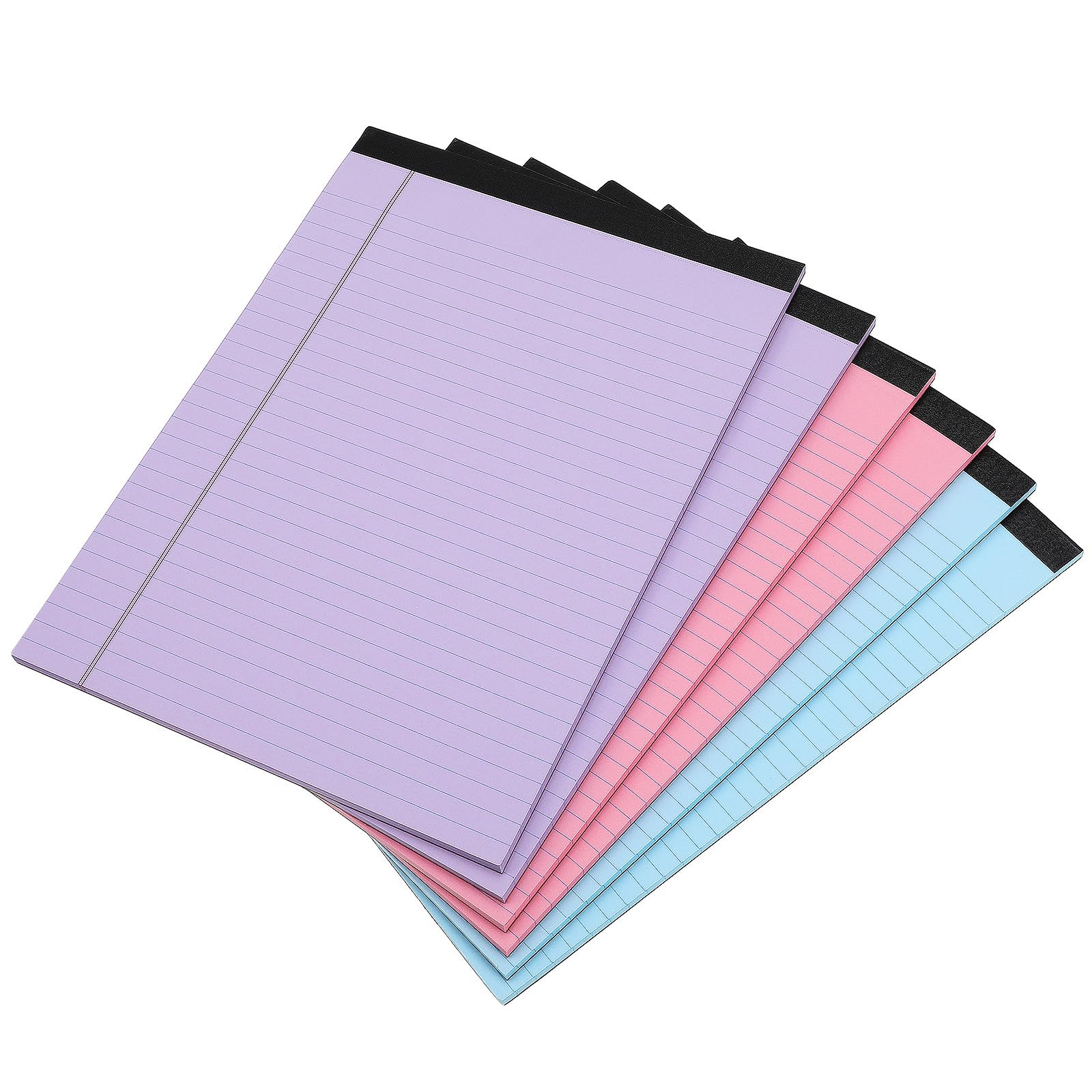 SHOWERORO Blocchi Note 6 Pezzi A4 214X295Mm Carta Resistente Pagine Staccabili per Appunti e Disegni Uso Ufficio e Studio Materiale Didattico