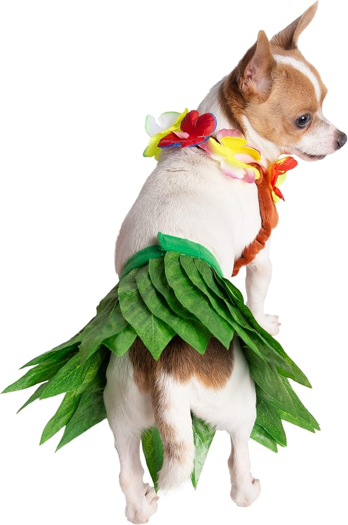 Disfraz Hula para Perro Mediano Pet Krewe miniatura 3