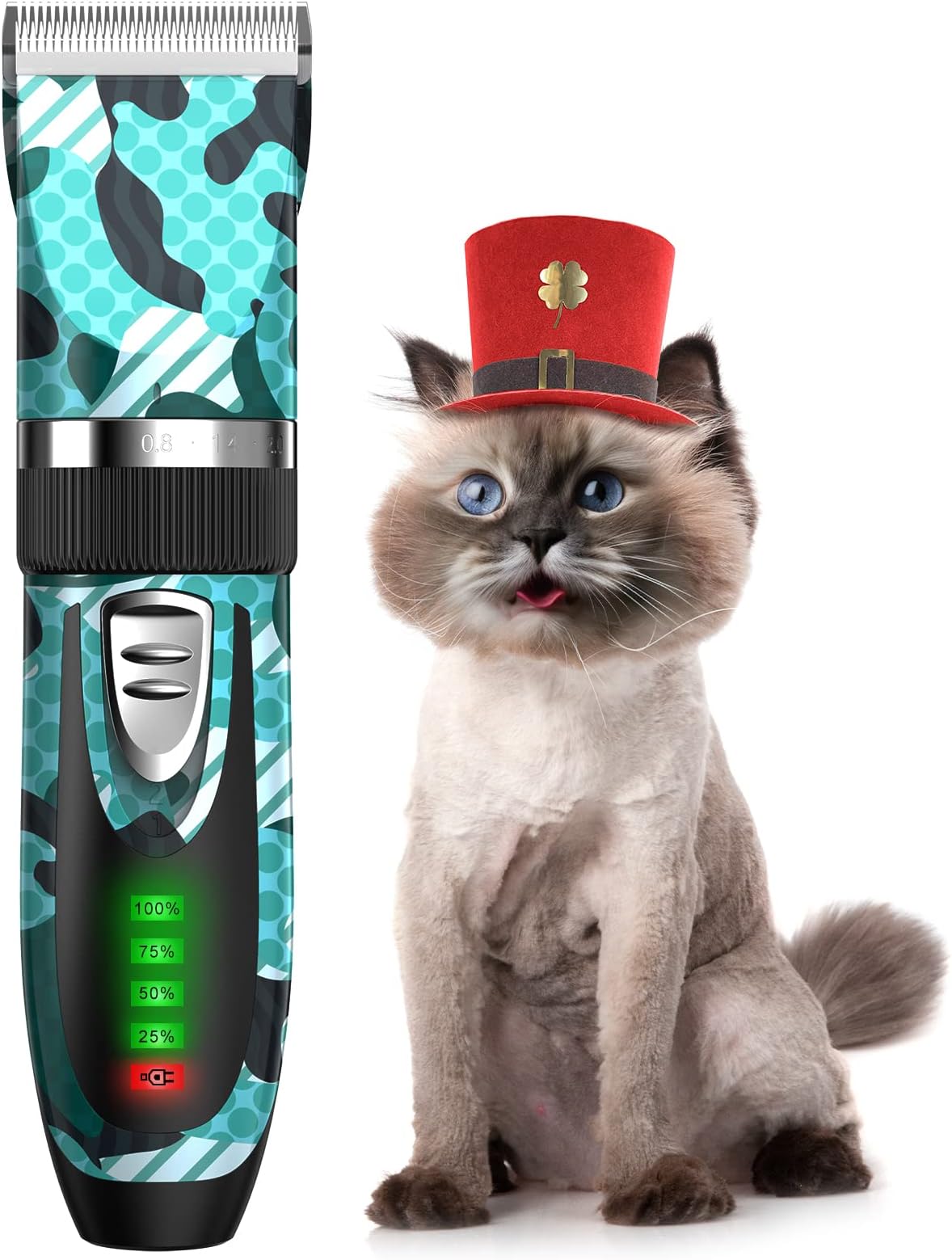 Bonve Pet Dog Clippers, Dog Grooming Kit Quiet Electric Pet