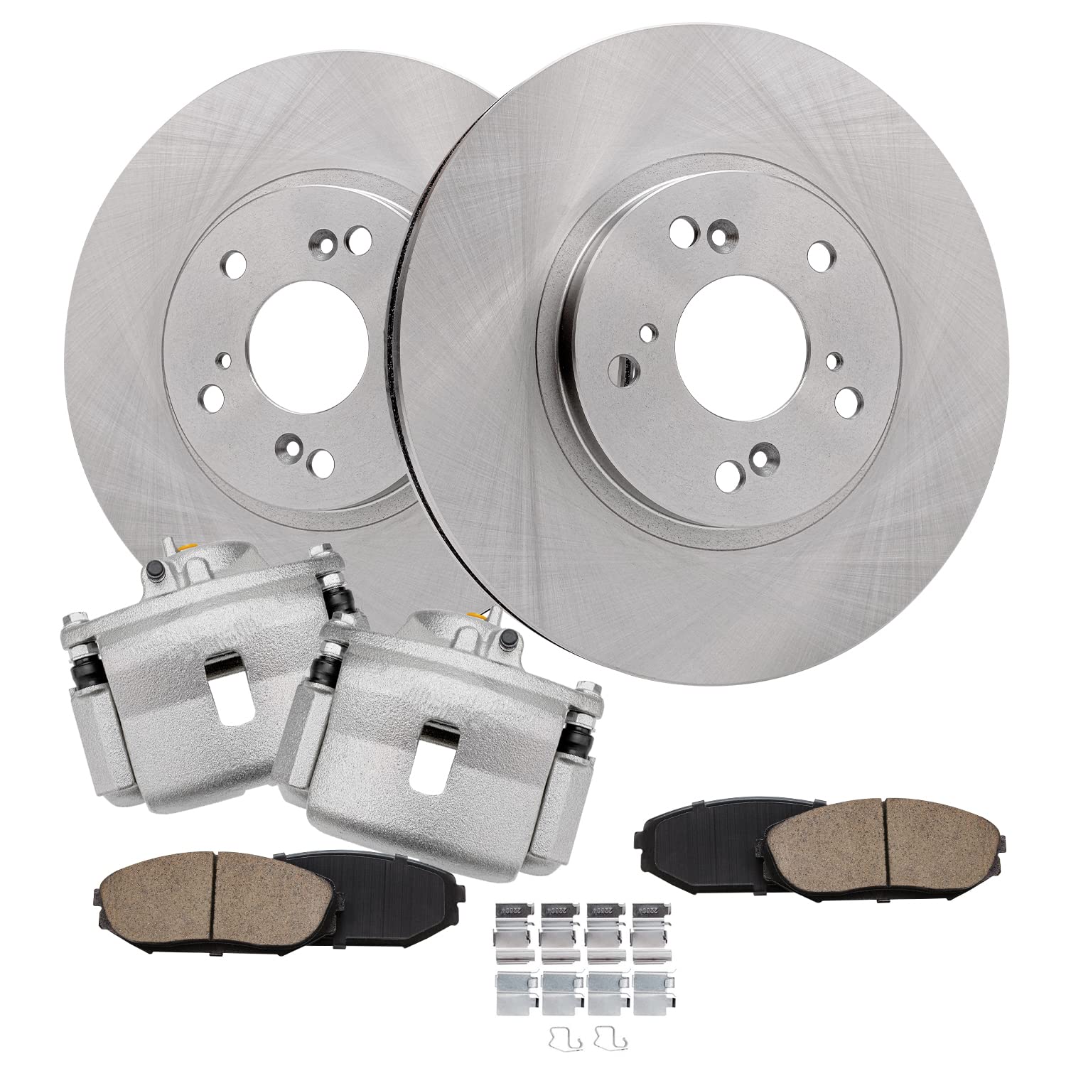 Detroit Axle - Front Brake Kit for 1999-2004 Honda Odyssey 2001-2002 MDX