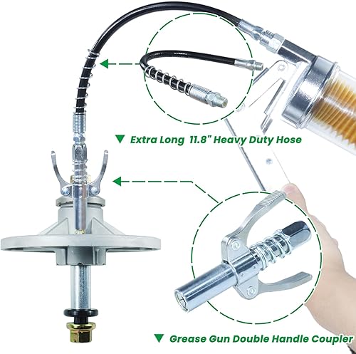 Miniatura 5 de POSEAGLE 1001046 Spindle Assembly Replaces Murray 492574ma Spindle Assembly, 092574, 94129MA for Murray Many 38'' 40'' 42'' 46'' 52'' Lawn Tractors