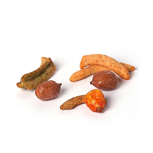 Miniatura 3 de BEER NUTS Cantina Mix - Bolsa de agarre - Bolsa resellable de 20 onzas, cacahuetes originales, maíz asado con chile y limón, palitos de frijoles