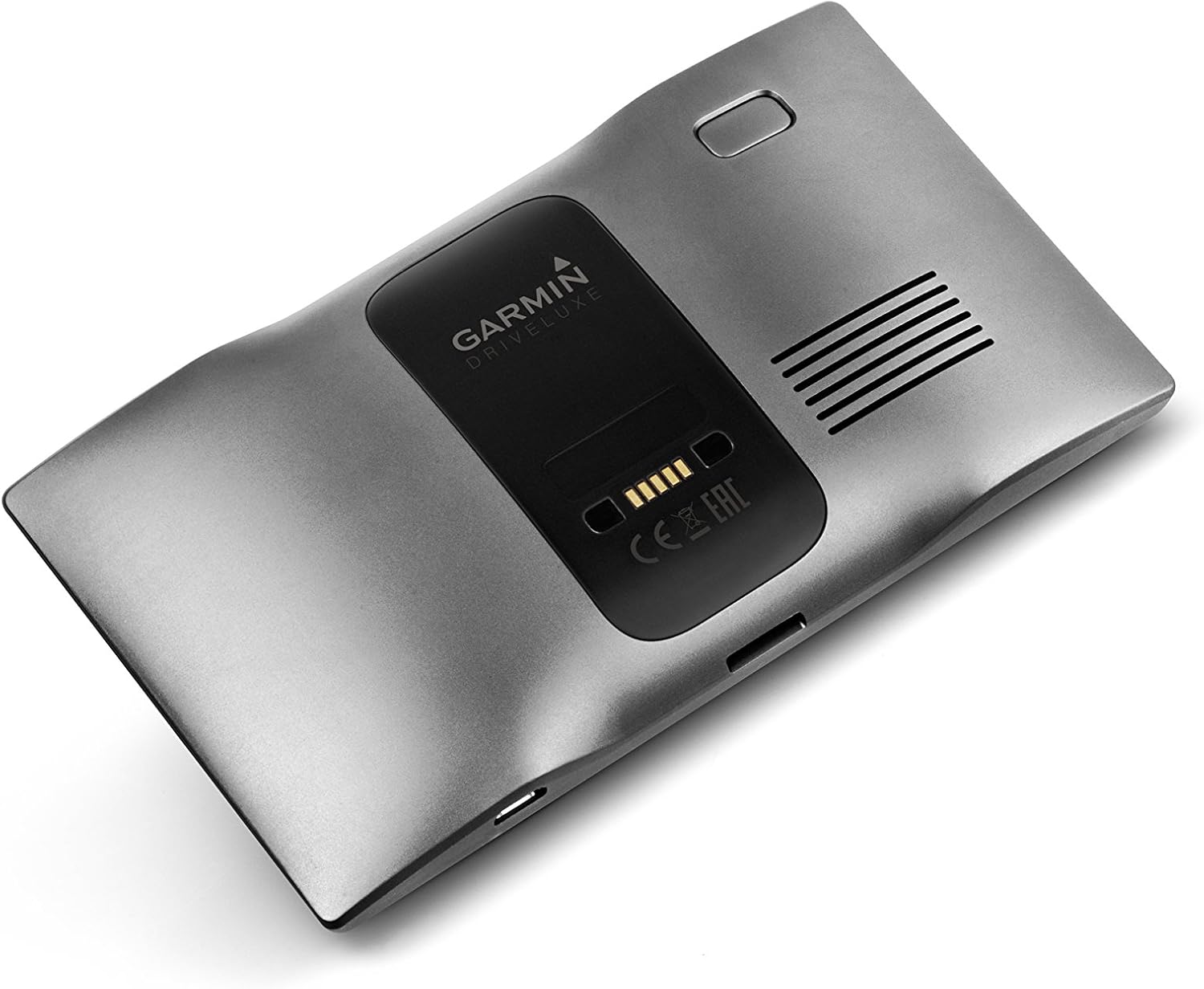 Garmin DriveLuxe 50 NA LMTHD GPS Navigator System with Lifetime Maps and Traffic, Smart Notifications, Voice Activation, Driver Alerts, and a Sleek Metal Design
