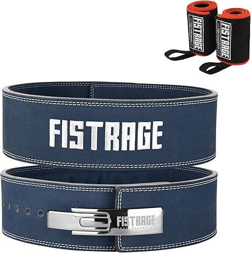 Miniatura 8 de VELO Cinturón de levantamiento de pesas con palanca de 4 pulgadas de ancho, 0.394 in y 0.512 in de piel, soporte de espuma de 0.709 in para