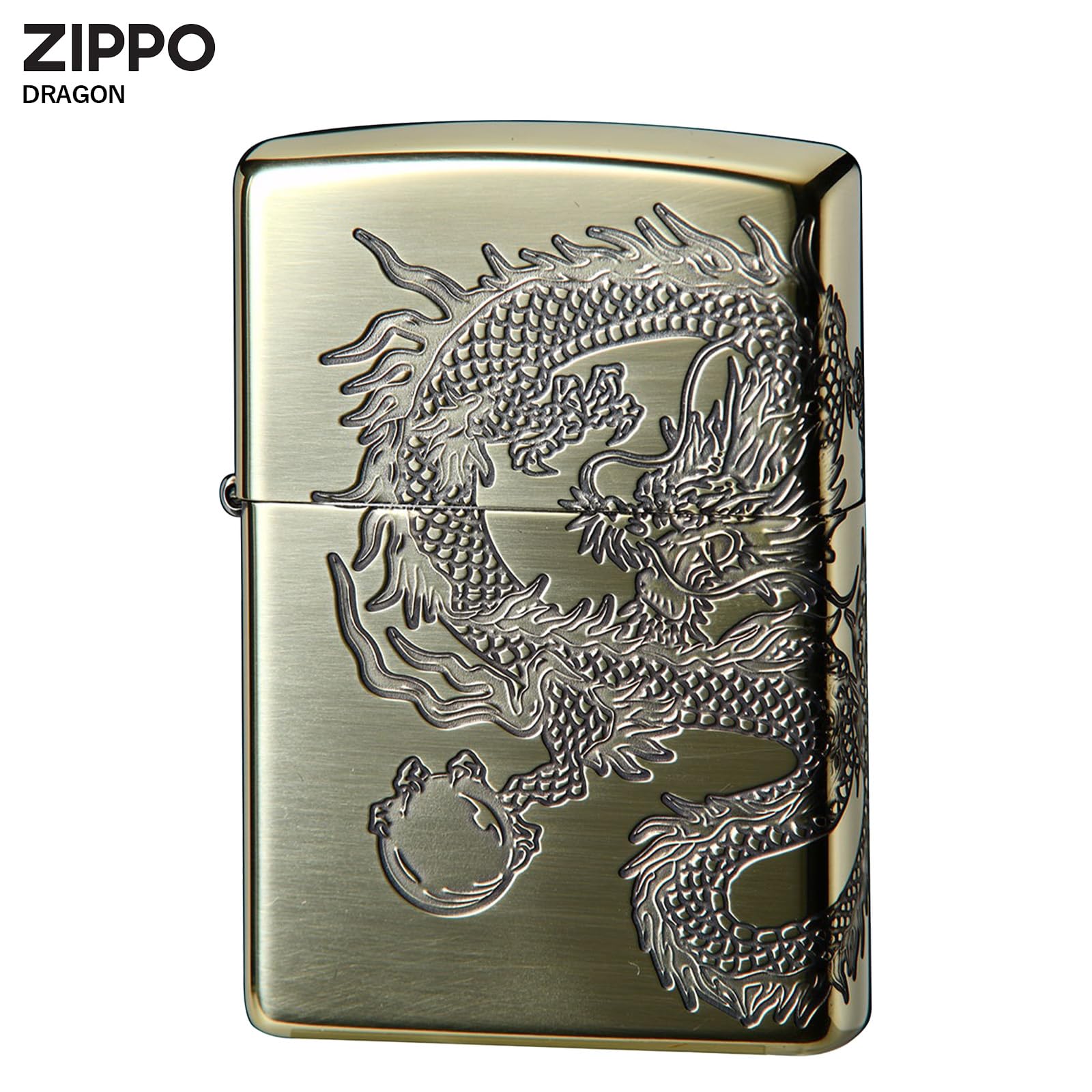 Amazon.co.jp: ジッポー(Zippo) ライター 防風 真鍮製 DRAGON