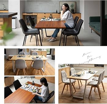 ★新品★【人気商品】ダイニングテーブル エムール　天然木パイン材 ブラウン Amazon｜エムール ダイニングテーブル テーブル HEIM ブラウン 天然木