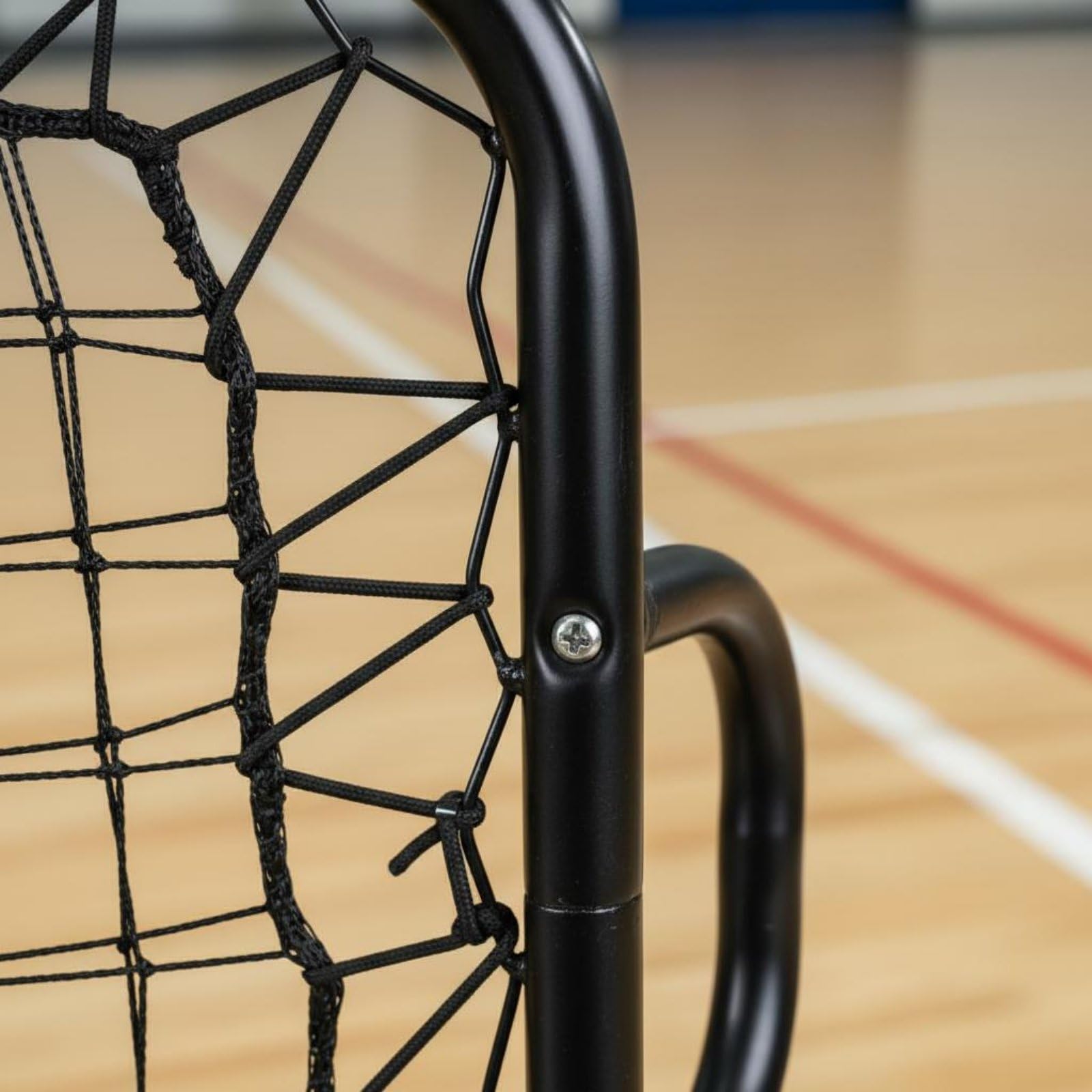 Qianly Mini Rete Rimbalzante Portatile Elasticità Forte Rebounder da Calcio Leggera Rete Rimbalzante Calcio per Portieri, Scuola