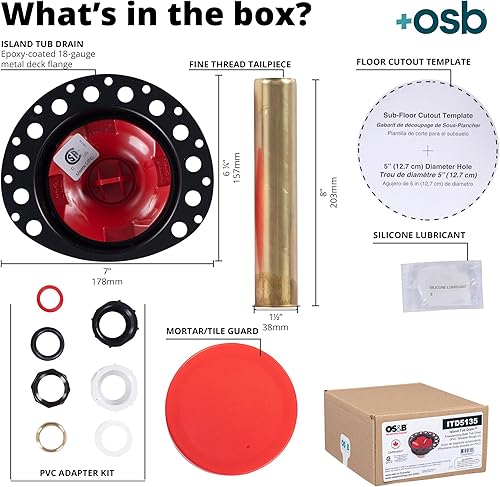 Miniatura 2 de OSB ITD5135 - Tubo de cola de latón y adaptador de PVC