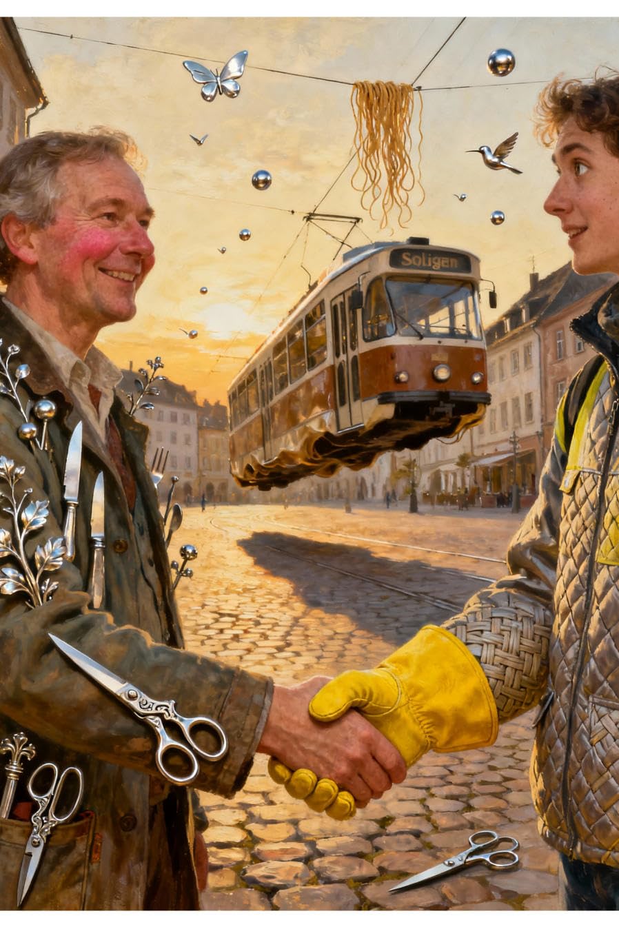 Solingen: Klingen, Klischees und die Angst, sich beim Sightseeing zu schneiden. Der erfundene Reiseführer