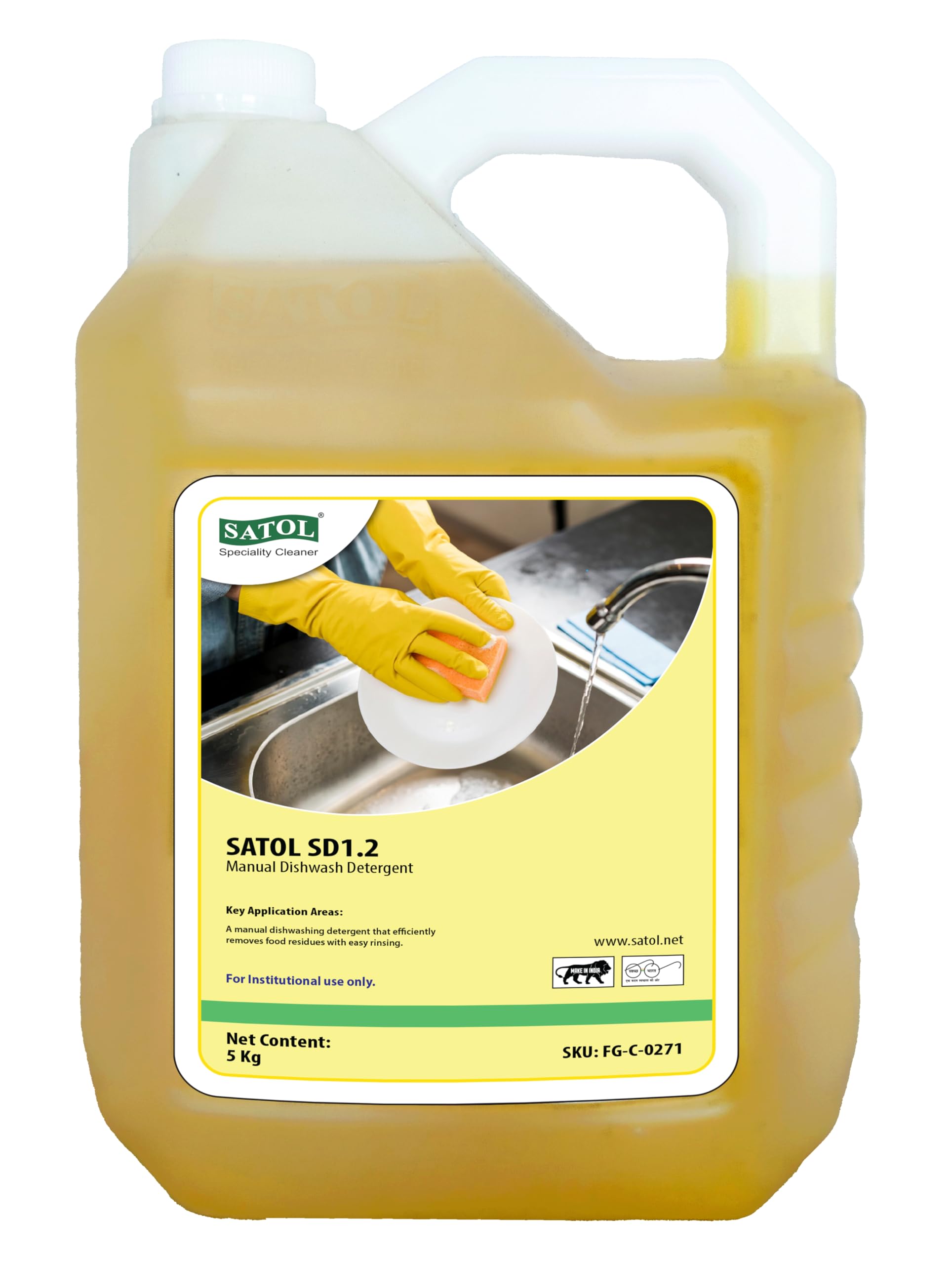 Satol SD 1.2 Manual Dishwash Detergent | Pocket-friendly liquid soap that is environment-friendly | Tough on grease-picture-30