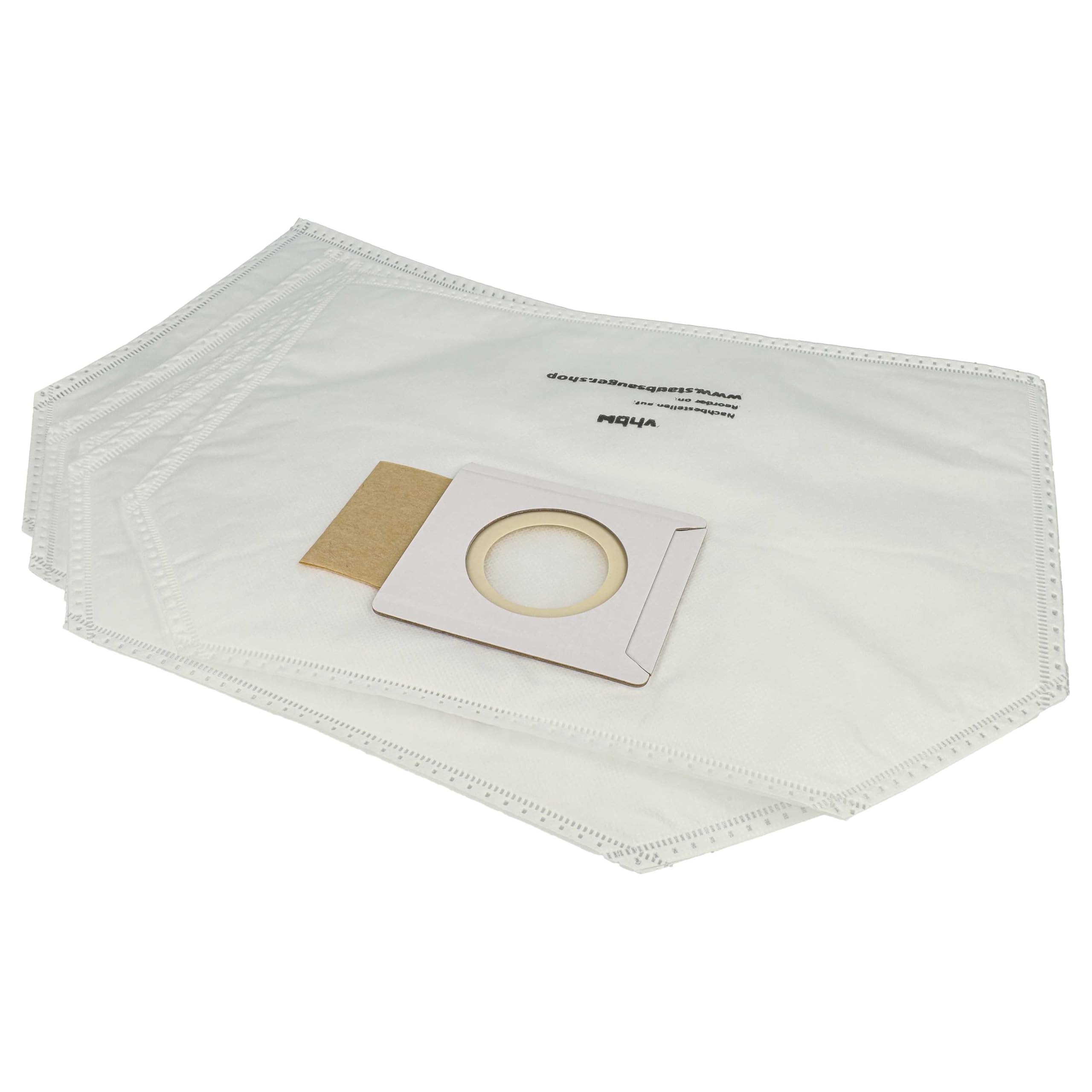 vhbw 10x bolsa reemplaza Makita 197903-8 para aspiradora - 36 cm x 28 cm blanco