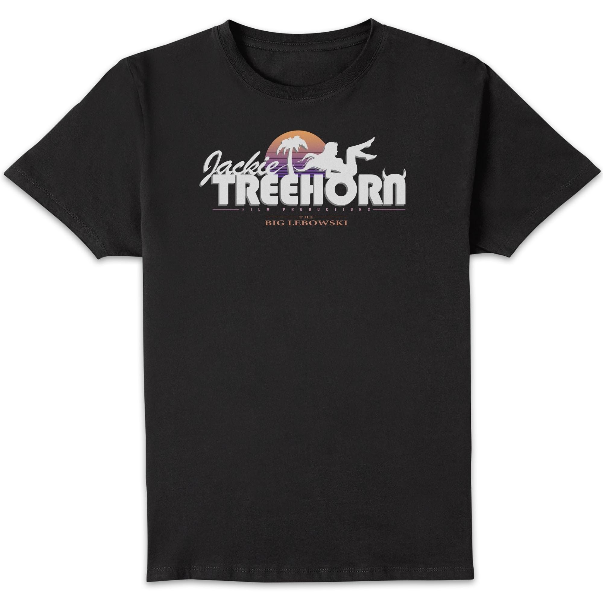 The Big Lebowski Treehorn Logo T-Shirt - Black - M