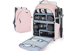 BAGSMART Camera Backpack for Women - Durable, Versatile, and Secure