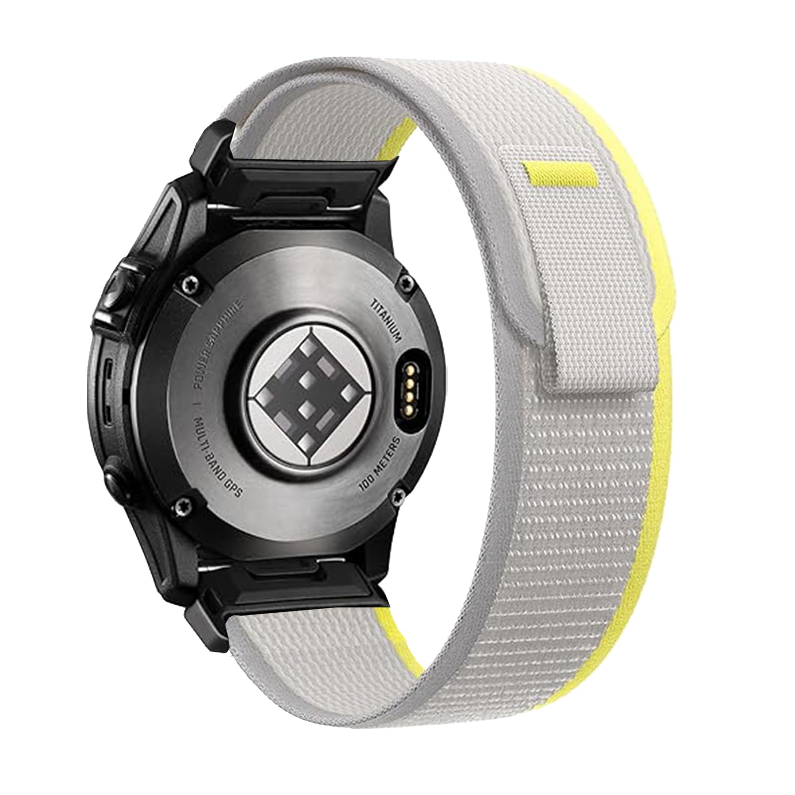 EKINGEEK 20mm Quickfit Watch Strap for Garmin Fenix 6s, Fenix 7s, Fenix 8 43mm, Fenix 5s, Epix Pro Gen 2 42mm, Approach S70 42mm – Soft Nylon Hook & Loop Replacement Strap — image 1