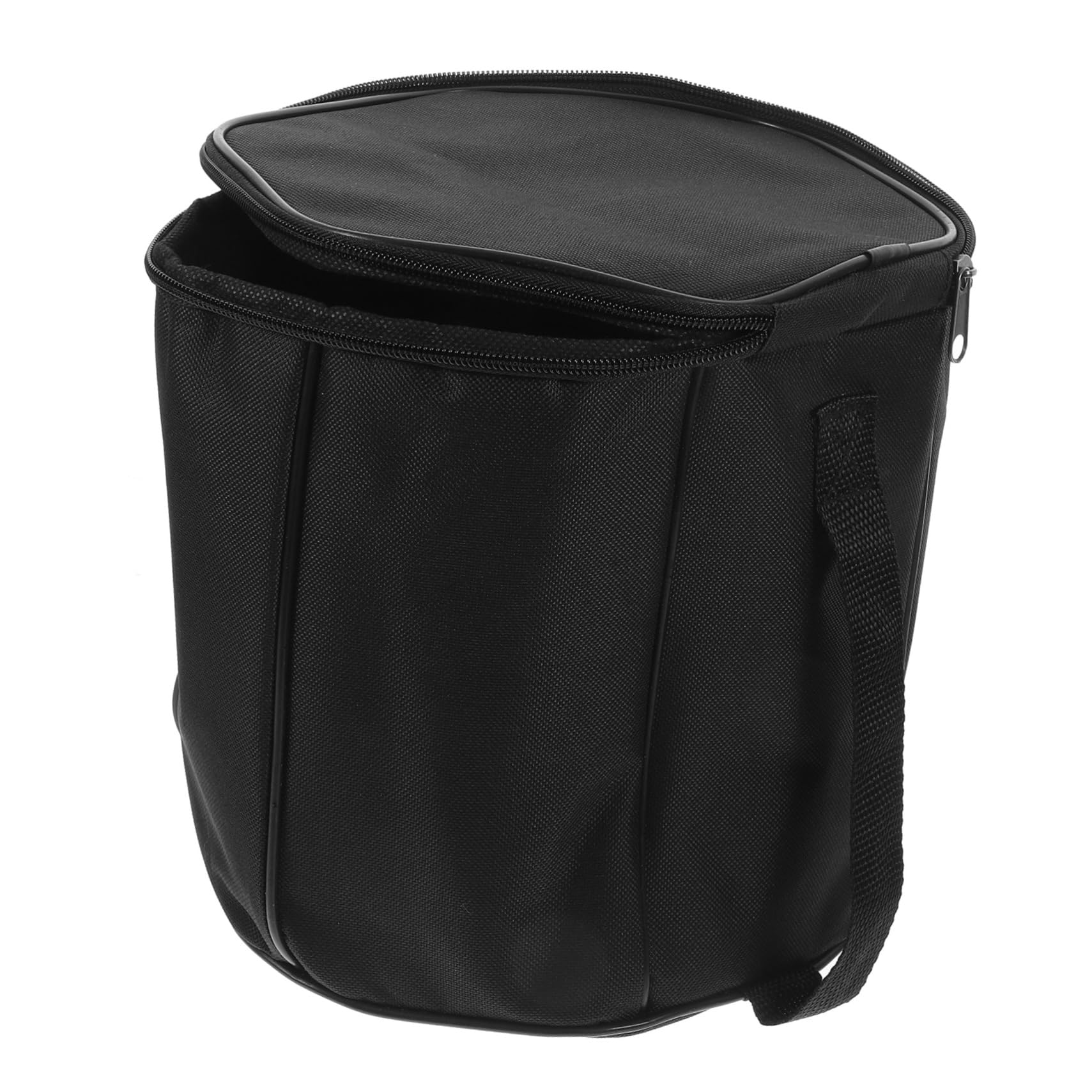 ifundom Storage Bag Oxford Cloth Waterproof Accordion Holder Comfortable Strap Black Random Zipper Color