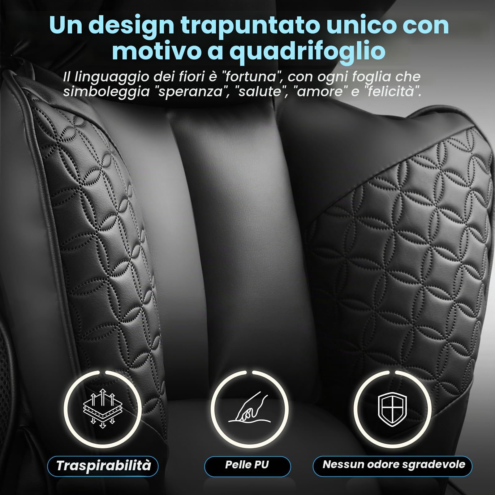 COMHOMA Sedia da ufficio 150 kg, Sedia da gioco, Sedia da gioco ergonomica con seduta ampia Sedia a schienale alto in pelle braccioli regolabili supporto lombare a molle insacchettate