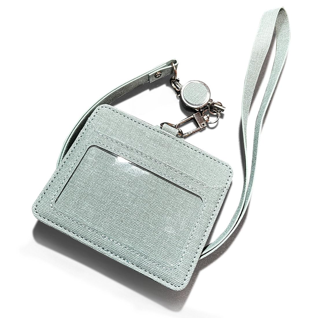 Manners maketh man. ID Card Holder, Type 2 [Free Name] Horizontal Type, Reel Strap, Extendable, Pass Case, Neck Hanging, Employee ID Cards, Business Cards, Commemorative, Job Hunting, New Life, Gift