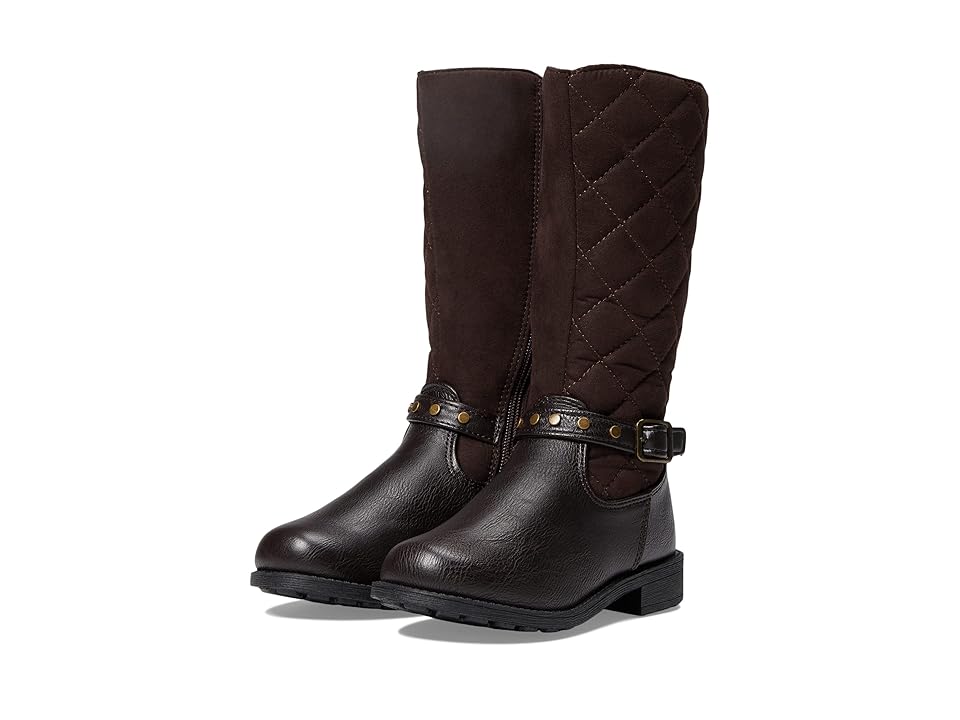 Rachel Shoes Aubriella (Little Kid/Big Kid) (Brown) Girl's Shoes INTERNATIONAL SHIPPING