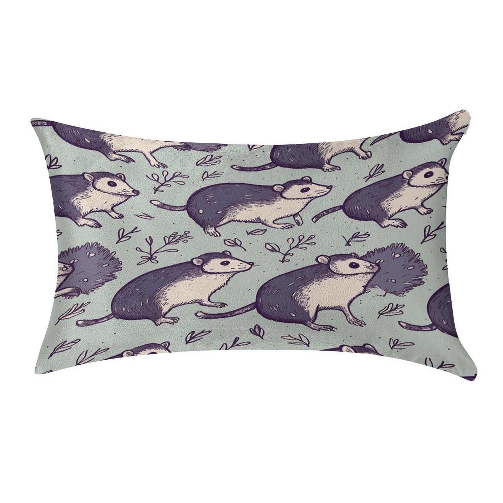 Fekiloot Style Opossum Pillow Covers Home Decor Pillow Cases