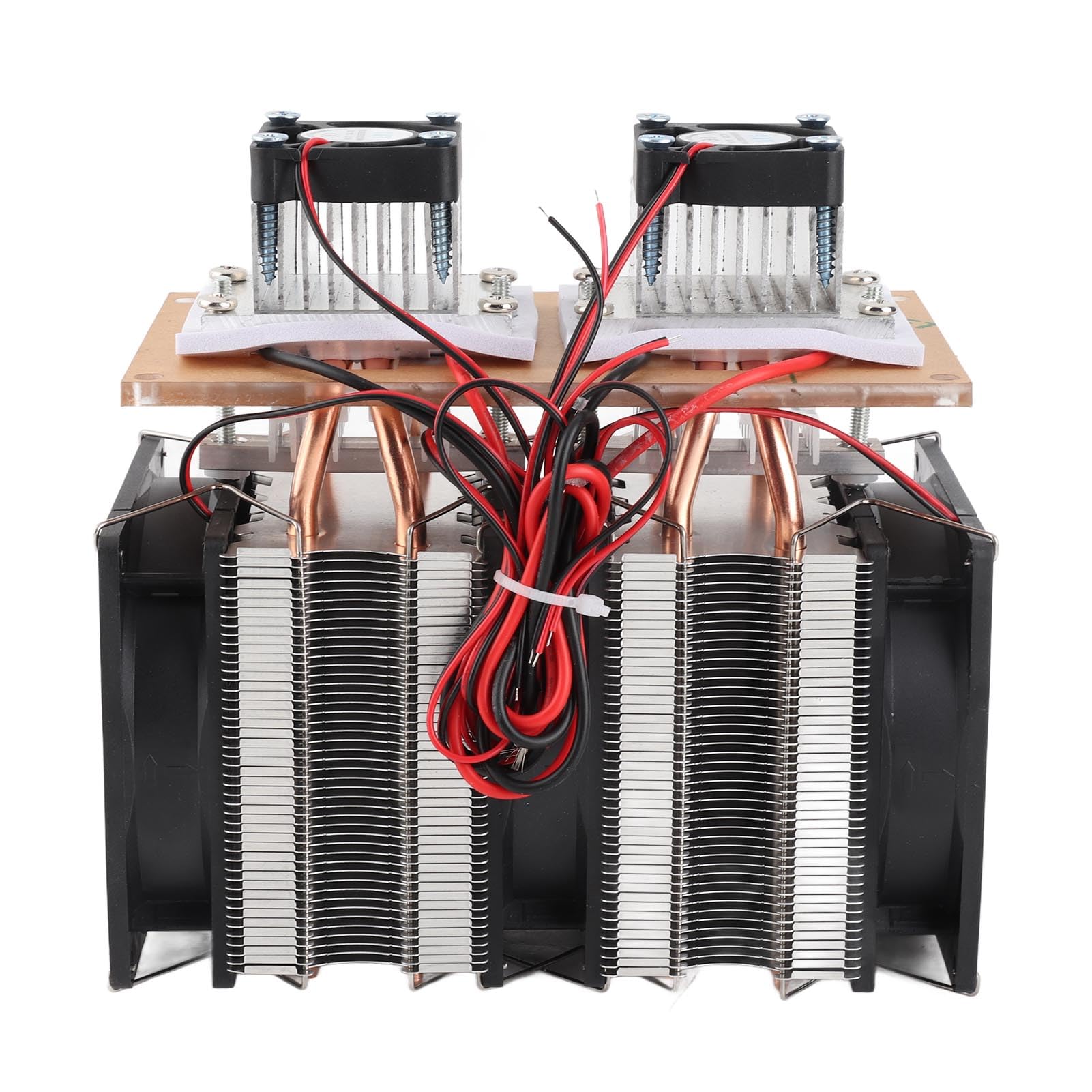 AUNMAS Dispositivo di Raffreddamento a Semiconduttore di Raffreddamento Termoelettrico Peltier 144 W 12 V Modulo di Refrigerazione Fai-da-te con Doppie Piastre di 175 X 175 X 96 Mm per Piccoli
