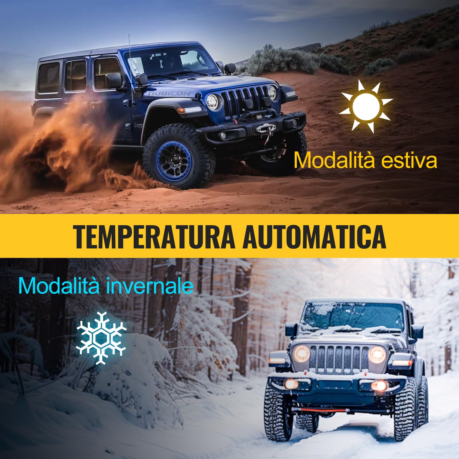 YDBAO Caricabatteria Auto di Carica 10A 12V/24V Caricabatterie Auto Moto con Schermo LCD Touch Multi Protezioni 5 Modalità di Ricarica Caricabatterie per Auto Moto AGM