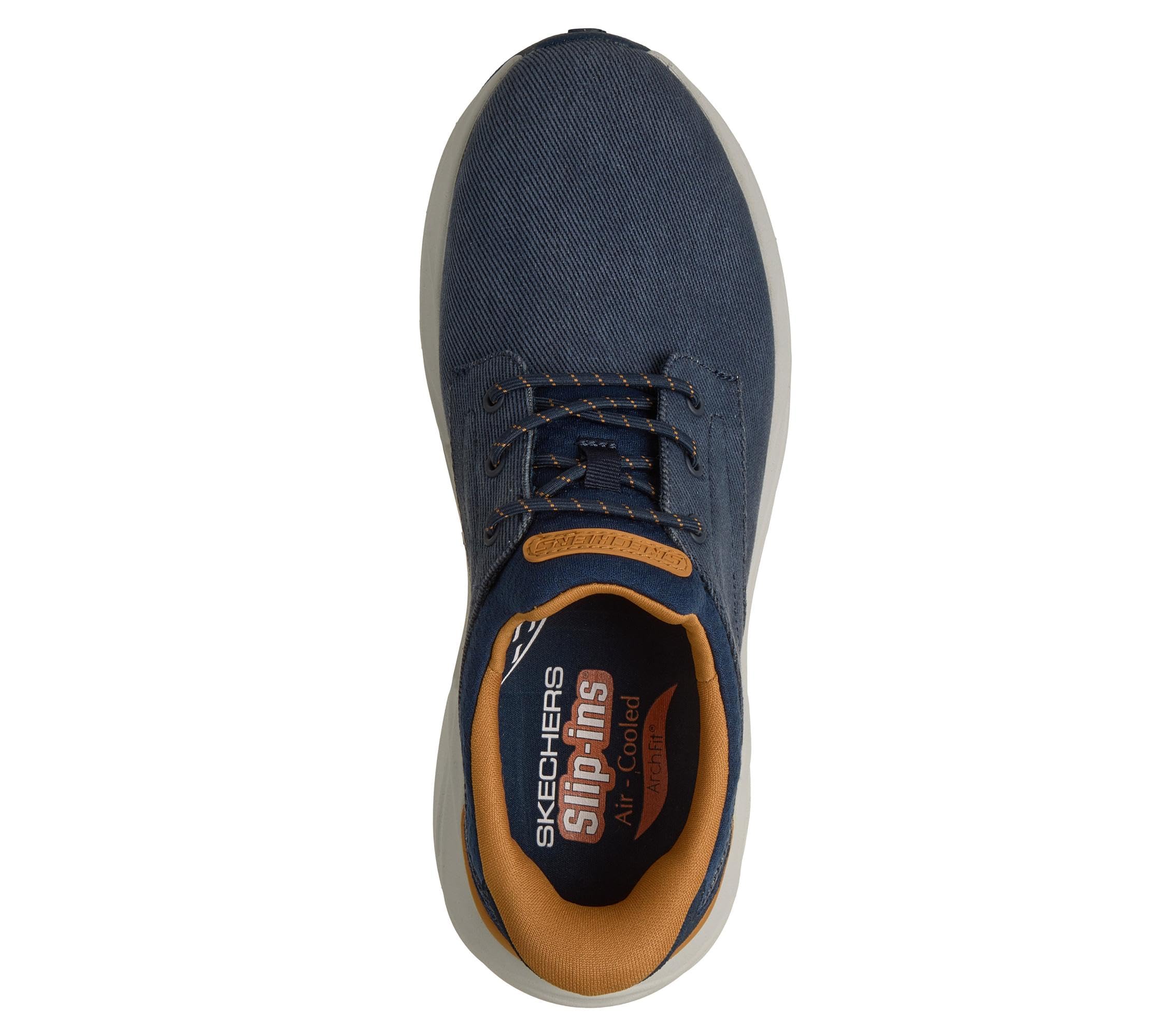 Skechers Hombre Arch Fit Maverick Wolfe Slip-In Entrenador