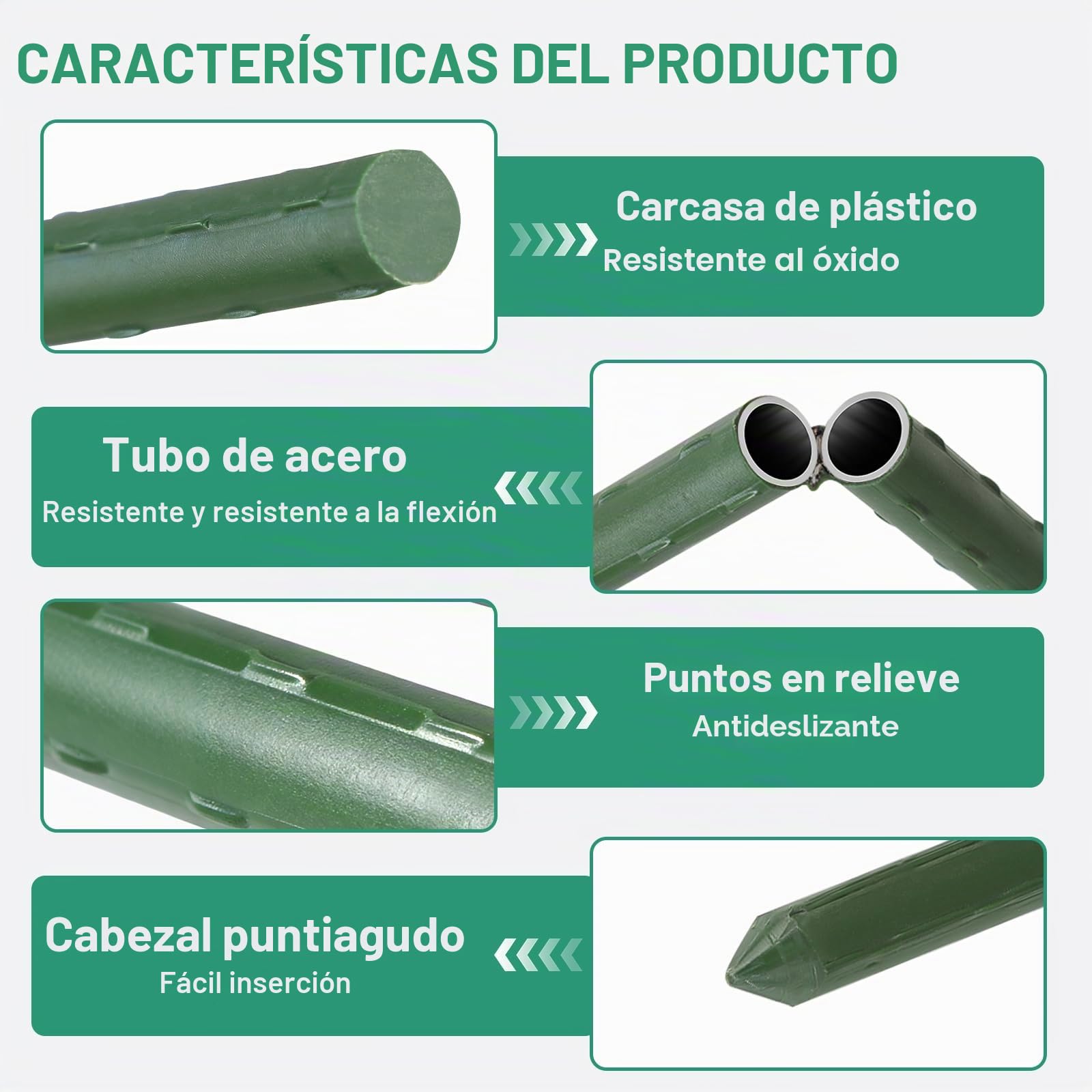 EXLECO 6Pcs Arcos para Invernadero 90 * 80cm Neumáticos de Invernadero con Clips y Malla para Plantas Aros de Soporte de Jardin Invernadero para Cultivar Túneles Soporte para Túnel de Plantas Jardín