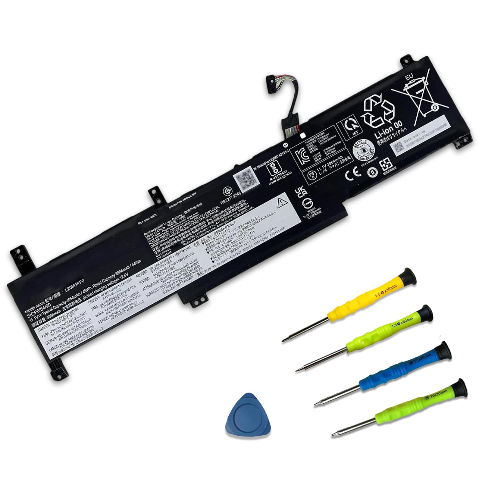 Amazon.com: SUNNEAR L20M3PF0 Laptop Battery Replace for Lenovo