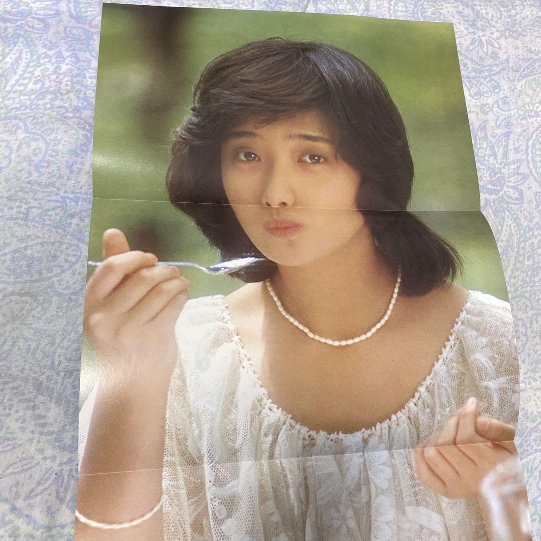 山口百恵　ポスター 山口百恵 ポスター B2サイズ 篠山紀信撮影 トヨタターセル 貴重品