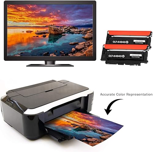 Miniatura 4 de Limeink Cartuchos de tóner compatibles de repuesto para Samsung K404S 404 404s Negro Toner para Samsung CLT K404S C430W Xpress c480fw Cartuchos