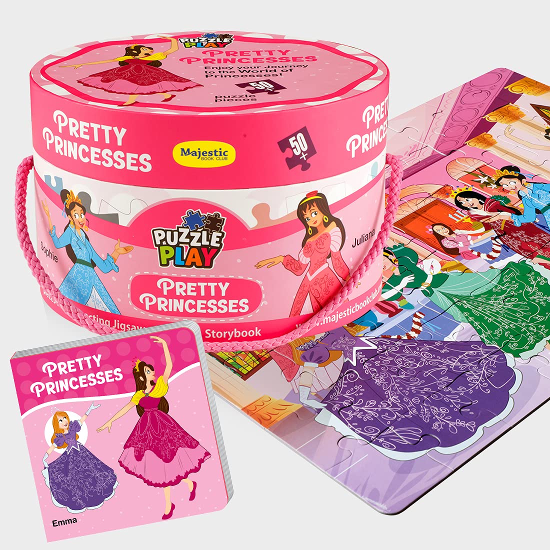 Christmas Puzzle Gift Box - 80 Pieces & Storybook -19 Christmas Puzzle Gift Box - 80 Pieces & Storybook -19