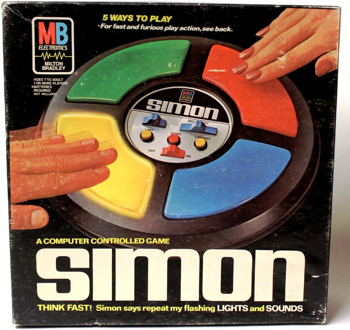 Simon Game, Clear Full-Size Version