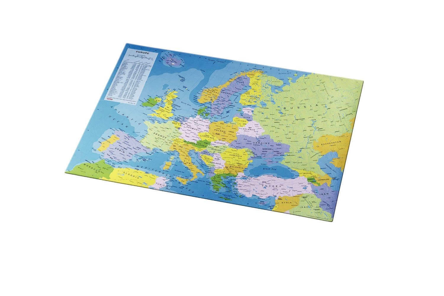 Esselte Map of Europe Desk Mat 40 x 53 cm