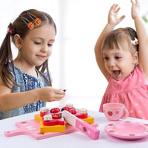 Miniatura 5 de 4 pinzas para el cabello de Halloween, pinzas de pelo de calabaza de Beleki fantasma, pinzas de pelo de metal de 2.4 pulgadas, pasadores