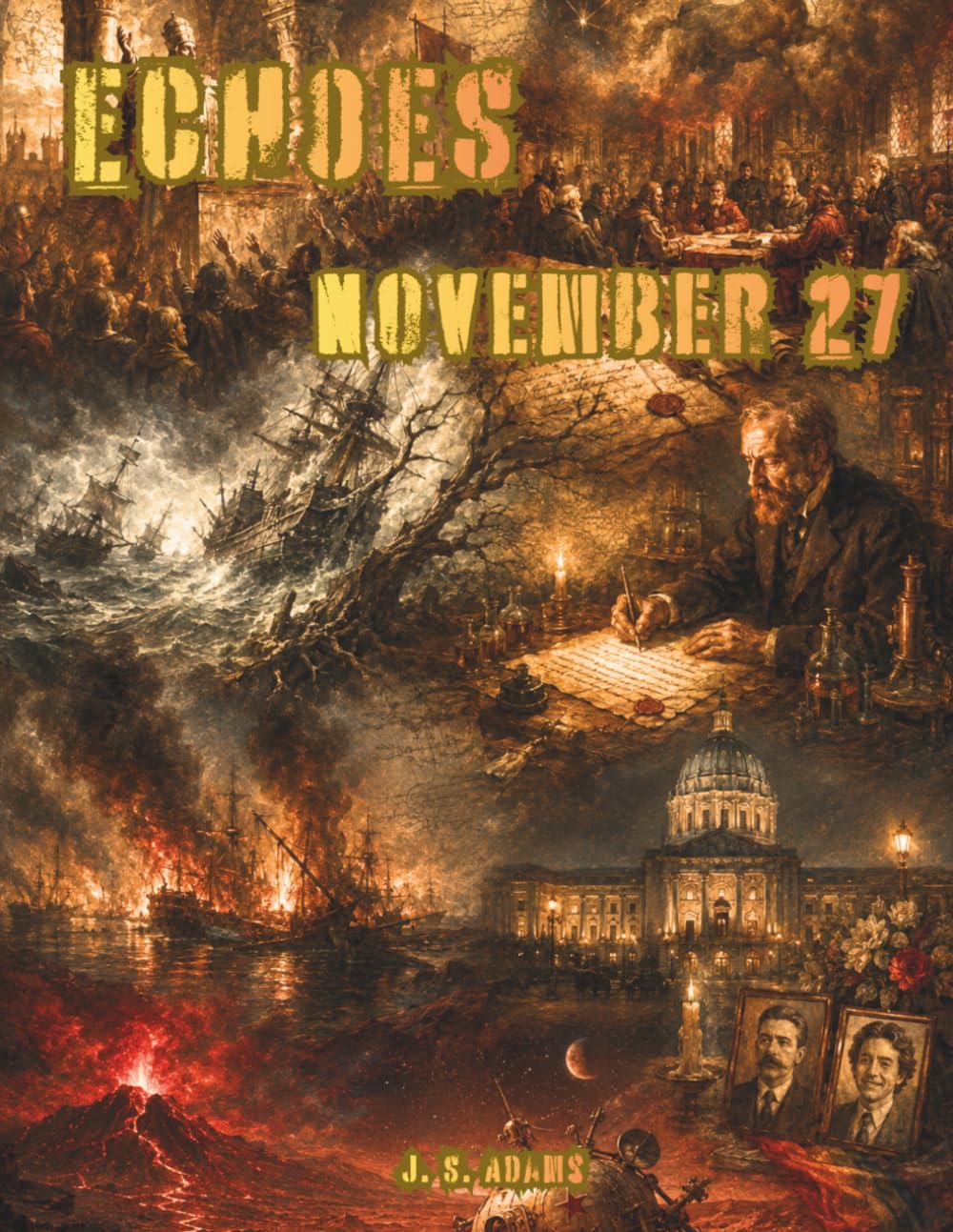 Echoes: November 27: A Coloring Journey Through November 27th in History (Echoes: A Coloring Journey Through History)
