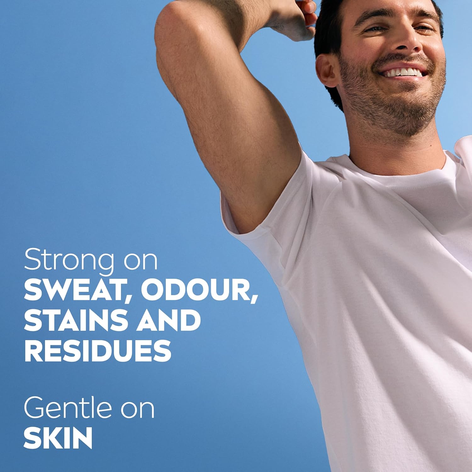 NIVEA MEN Black & White Invisible Roll-On Antiperspirant Deodorant with 72-Hr Odour, Sweat and Stain Protection, Fresh Scented Men's Deodorant, Non-Sticky, Ethyl Alcohol Free, 50mL - Image 3