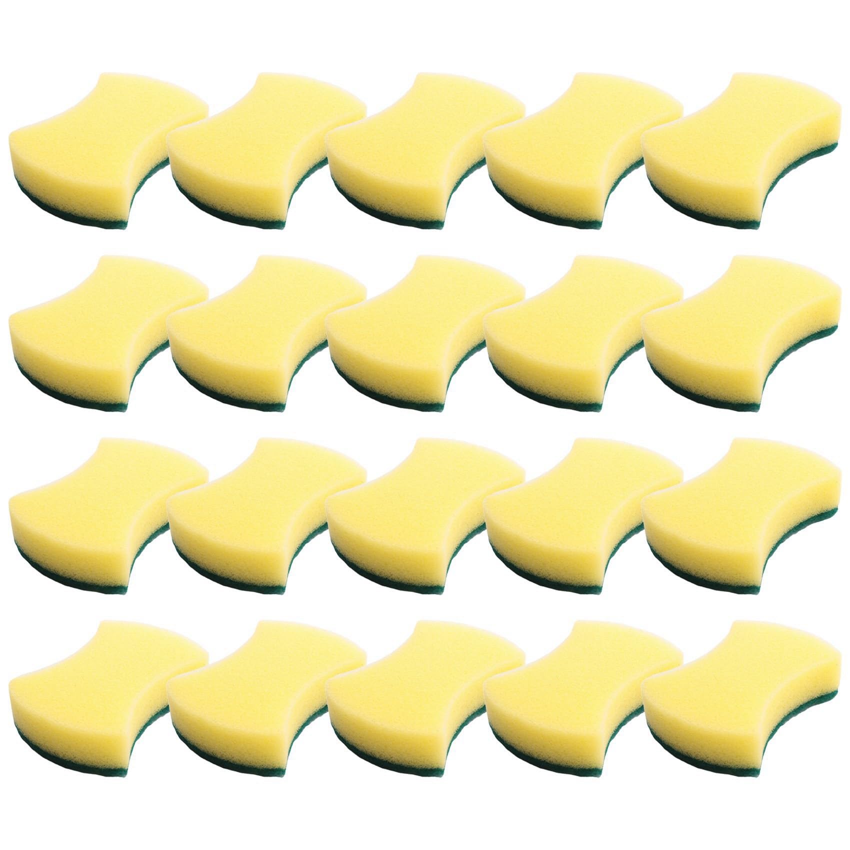 ISTOVO 160 PCS Esponja de Limpieza para Vajilla de Cocina, BañO, Lavado de Autos, Esponja