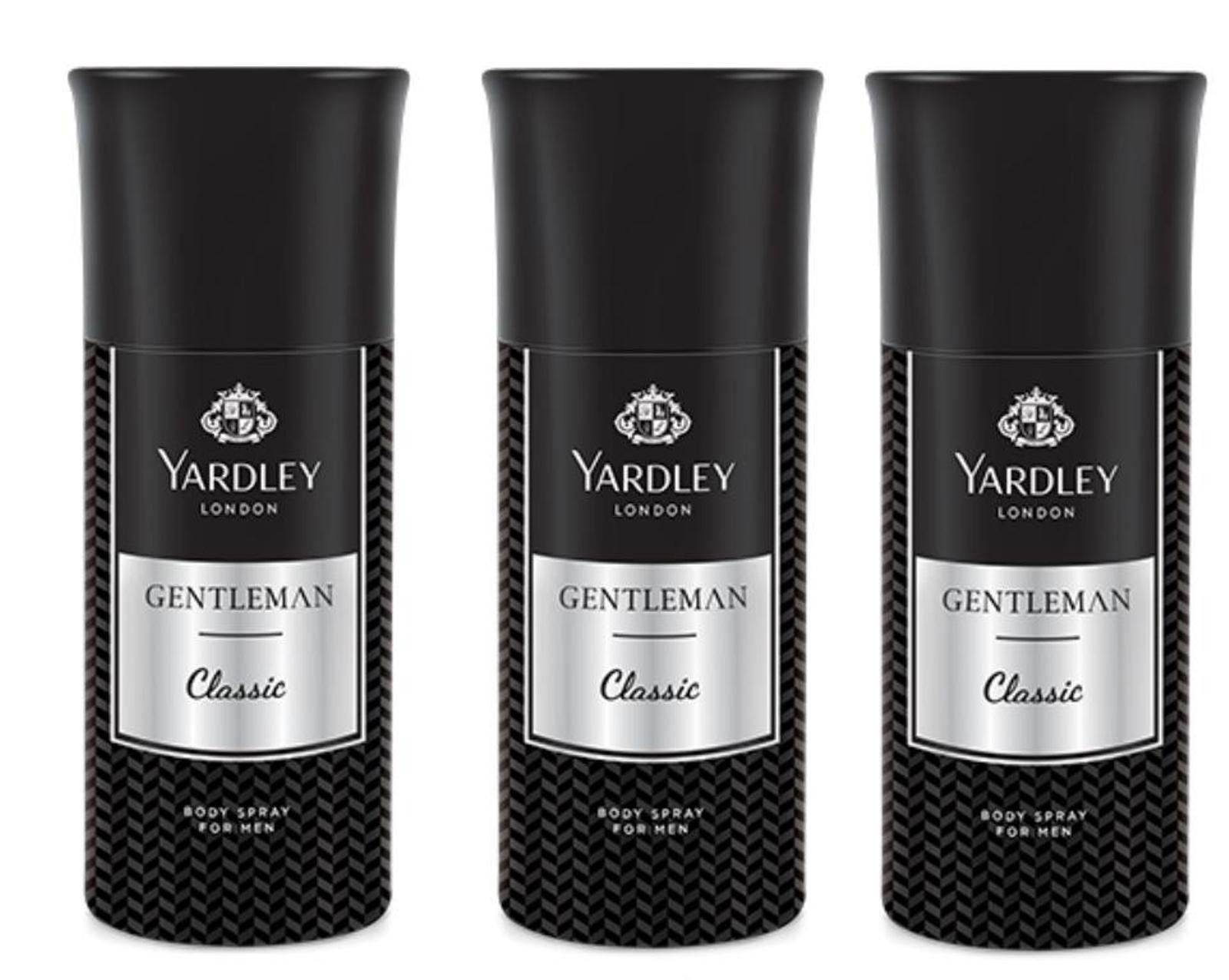 Yardley London Gentleman Deodorant Spray For Men 150-Ml (Pack Of 3)-image-26