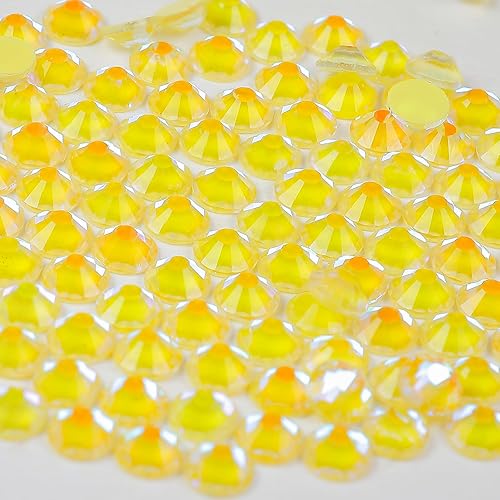 Miniatura 5 de genie crystal ss 20 diamantes de imitación rojos, 1440 unidades, 10 diamantes de imitación de cristal siam grueso de 0.197 in, gemas de corte