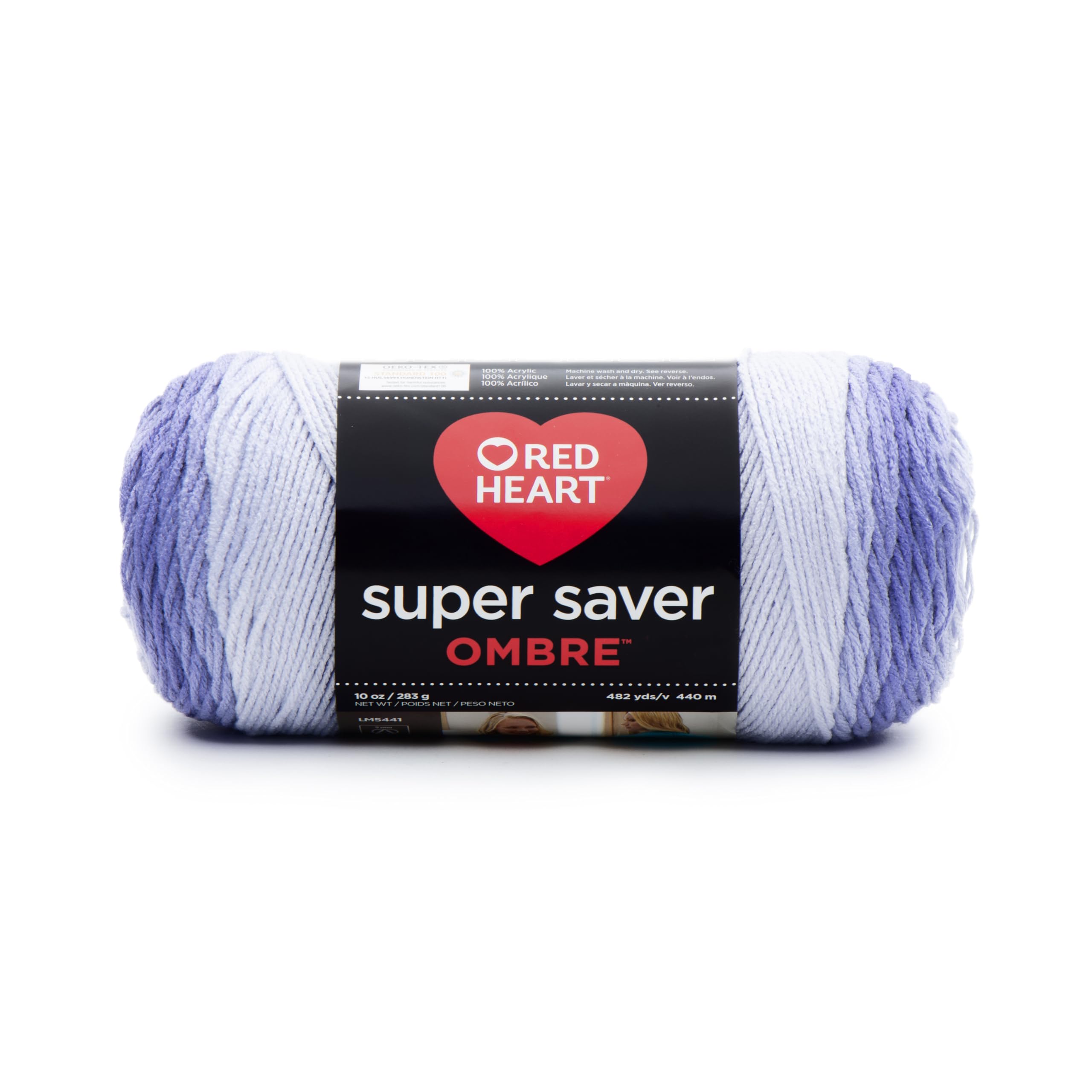 Super Saver Ombre Yarn, 10 oz, Baja Blue
