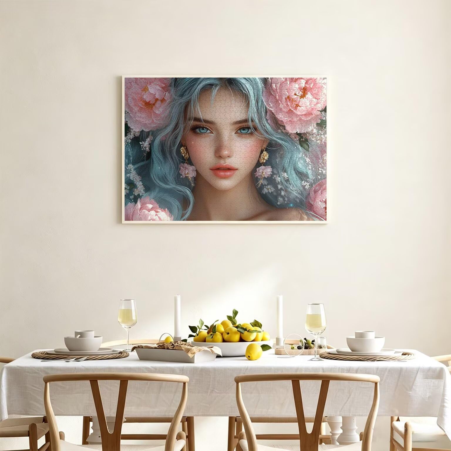 Puzzle 1314 Pieces Anime Puzzle Adulte 75x50cm, Pivoines, n-88