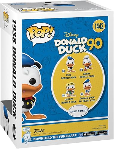 Miniatura 3 de Funko Pop! Disney Pato Donald 90 Aniversario - Pato Donald 1938