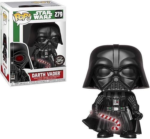 Miniatura 2 de Funko Star Wars: Holiday - Figura de vinilo de Darth Vader con bastón de caramelo que brilla en la oscuridad (incluye funda protectora compatible