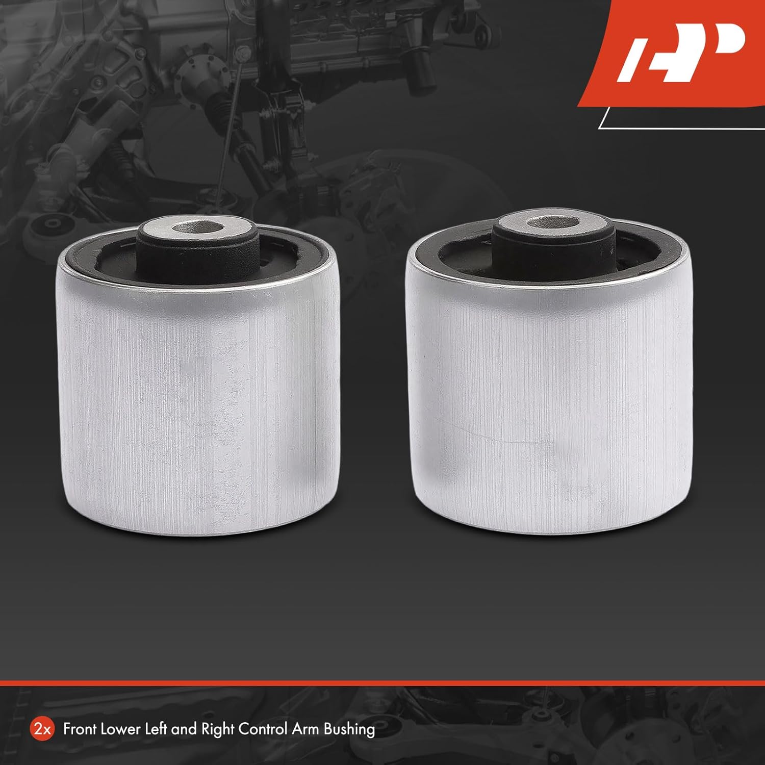 A-Premium 2-Pack Front Lower Control Arm Bushing Kits, Compatible with Audi A4 2010-2020, A4 allroad 2017-2024, Q5 2012-2018, A5 Quattro 2010-2020, RS5 2013-2015, S4 2010-2016, S5, S5 Sportback, SQ5