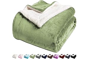 LBRO2M Maltese Throw Blanket Sherpa Fleece Dual Sided Plush Velvet Fuzzy Bed...