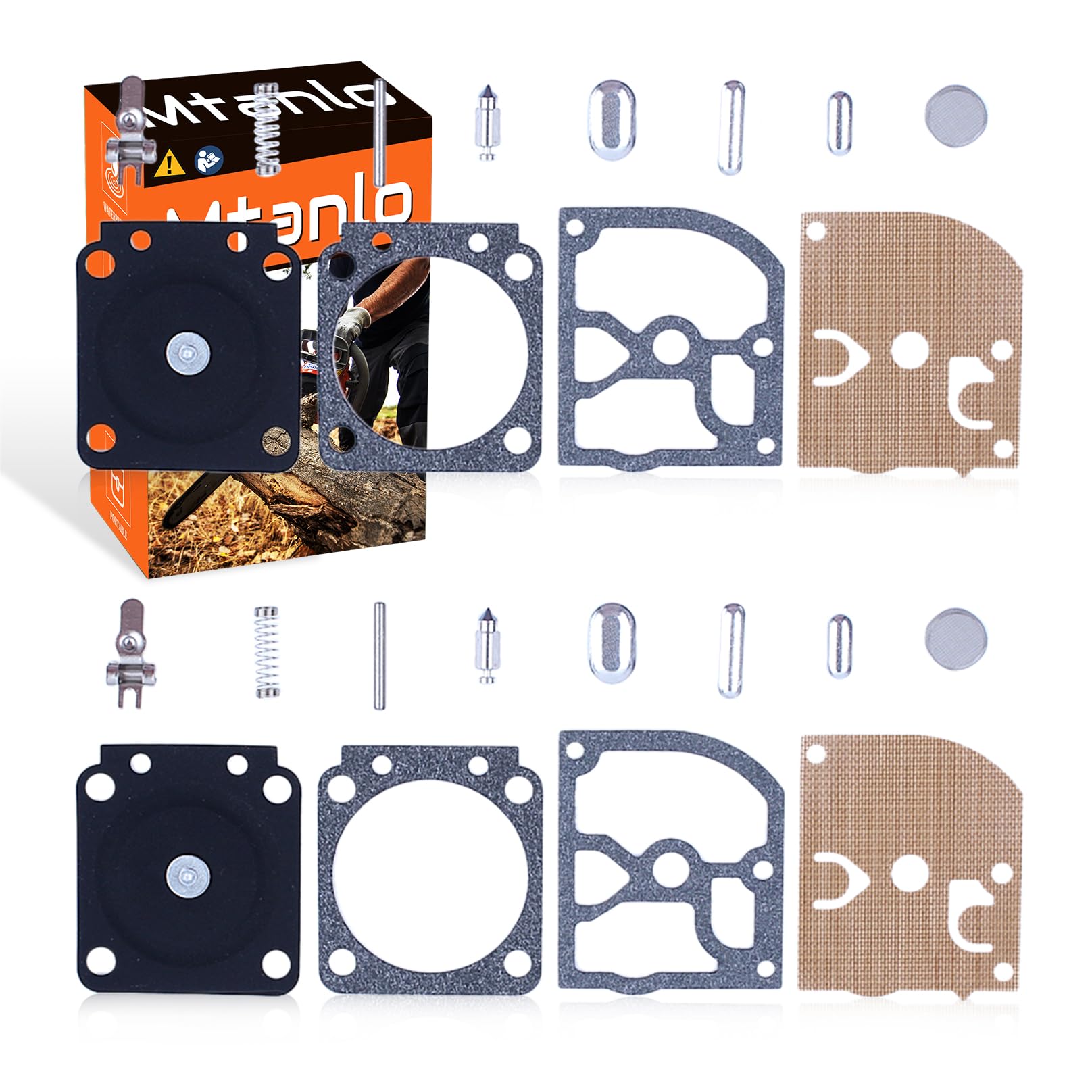 Amazon.com: Mtanlo for Zama RB-77, Carb Repair Kit, for Stihl 017