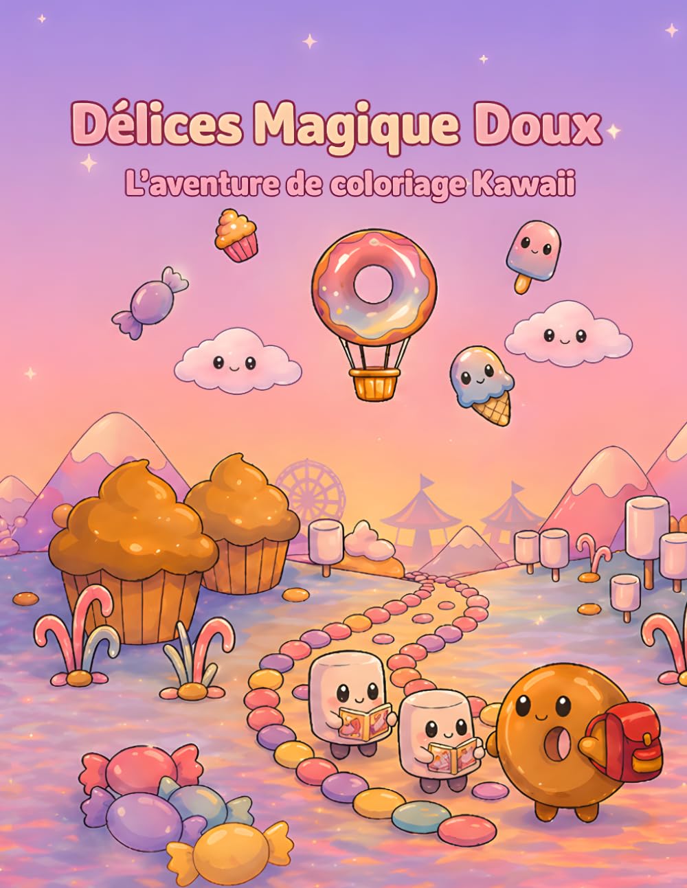 Délices Magiques Doux: L’aventure de coloriage Kawaii