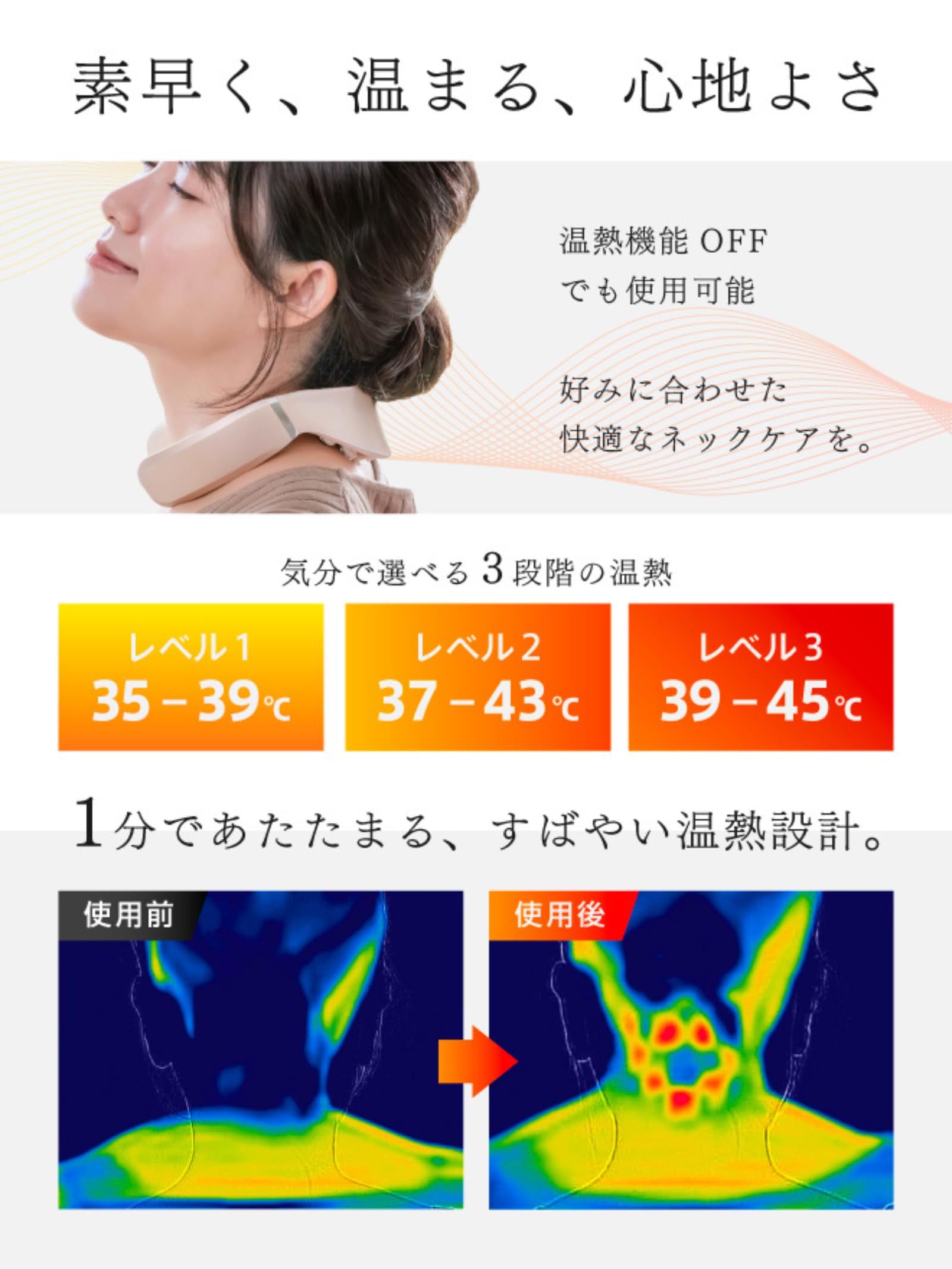 Amazon.co.jp: 【10分の首トレで美姿勢】 リラクビー WELLSPO 